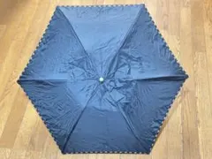 【6月25日まで出品】 DAKS 晴雨兼用 折りたたみ傘 黒のサムネイル