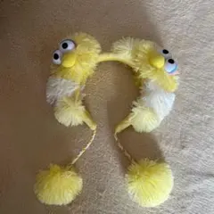 ユニバセサミストリートカチューシャ イエロー