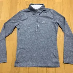 Callaway 長袖ポロシャツ S グレー
