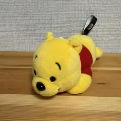 くまのプーさん 赤いほっぺ 寝そべり マスコット