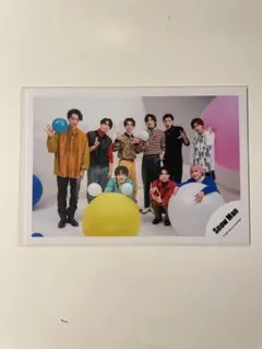 複数枚購入で値段交渉承ります。 SnowMan公式写真 集合