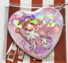 カードキャプターさくら サンリオ 缶バッジ 木之本桜 マイメロディ