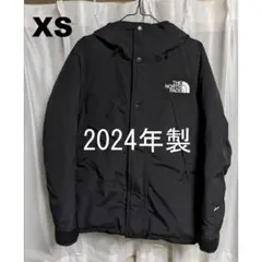 ノースフェイス マウンテンダウンジャケット XS ブラック 2024