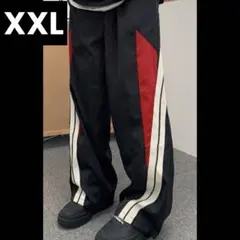 SHEIN サイドライン ナイロンパンツ　XXL