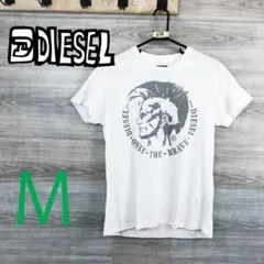 DIESEL●ディーゼル＜デカロゴ Tシャツ＞M0638m