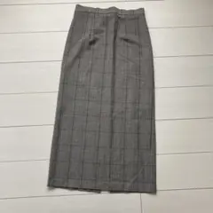 FREAK'S STORE チェック柄 タイトスカート ロング丈のサムネイル