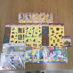 トムとジェリー フィギュア ステッカー キャンパス風ボード 他　ばら売り不可