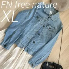 FN free nature Mac-Houseブルー デニムジャケット XL