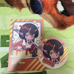 銀河特急 ミルキー☆サブウェイ スイパラコラボグッズ特典 コースター アカネのサムネイル
