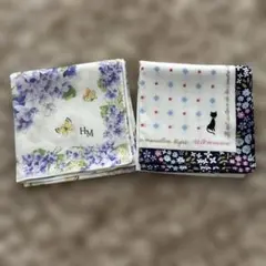 モリハナエ　ハンカチ 2枚セット