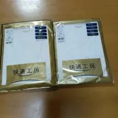 新品未使用　グンゼ　快適工房長袖U首　L 2枚セット