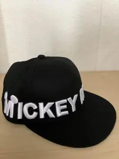 ディズニー　Disney Mickey Mouse キャップ ブラック　黒のサムネイル
