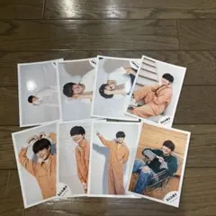 なにわ男子 長尾謙杜 ソロ写真 1st Love 8枚セット