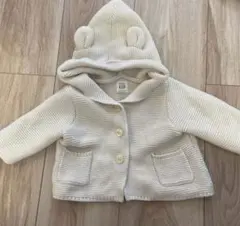 baby GAP 耳つき　フード付きアウター 0-3ヶ月