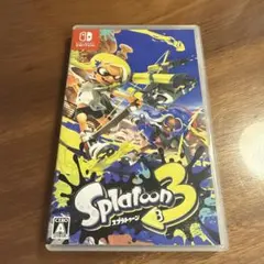 Splatoon 3 (Nintendo Switch)　ソフト 読み込み不可