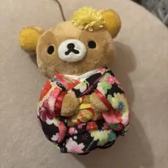 リラックマ KIMONO展 見返り美人図 ぶらさげ ぬいぐるみ 着物 - メルカリ
