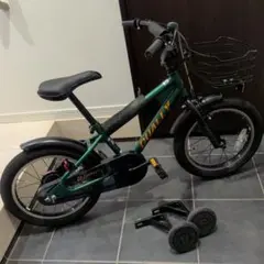 DUALLY 幼児用自転車 補助輪付きのサムネイル