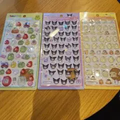 【正規品】サンリオ たまごっち ボンボンドロップシールミニ3枚セット