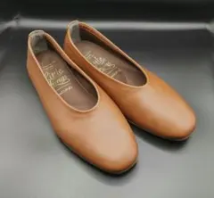 新品 studio CLIP リトルシングス フラットシューズ M キャメル