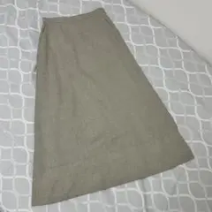 【美品】green label relaxing フレアマキシスカート