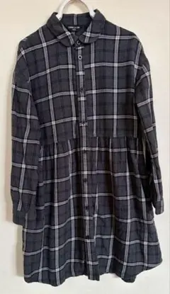 コムサイズム　シャツ ワンピース　130A