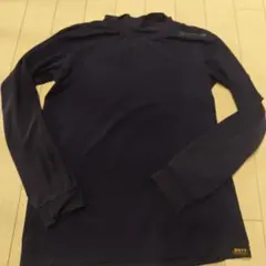 ZETT 長袖アンダーシャツ 140 ネイビー