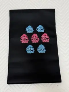 83 ワンポイントで面白いデザイン！名古屋帯 アンティーク