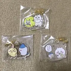 新品　3点セット　ちいかわ　アクリルチャーム