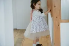 マールマール　エプロン 80-90cm bouquet 5 kalanchoe