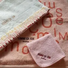 COMME CA ISM home フェイスタオル ハンカチタオルセット