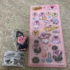 JR西日本 × 可哀想に！ めじるしラバーチャーム　おぱんちゅうさぎ　んぽちゃ
