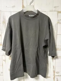 UNIQLO U エアリズムコットンモックネックT