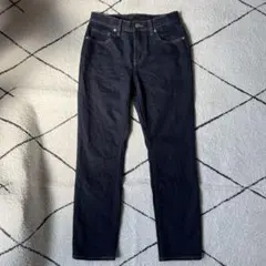 ユニクロ ウルトラストレッチジーンズ W25(63.5cm) 濃紺