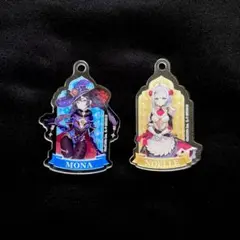 原神 モナ ノエル カプセルトイ アクリルチャーム キーホルダー ガチャガチャ