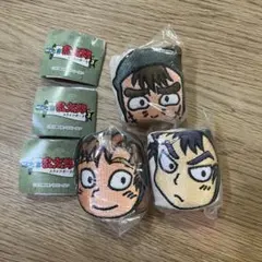 忍たま乱太郎　スクエアポーチ　善法寺伊作 食満留三郎 中在家長次 ガチャ