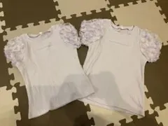 ラベンダー　トップス　2枚セット