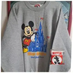 90s　赤タグ後期　USA製　ディズニーヴィンテージスウェット　オールド　レア