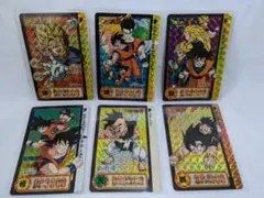 ドラゴンボールZ　カードダス　6枚