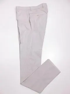 【値下げ】未使用　グリーンレーベルリラクシング　スラックスパンツ　白　茶　Ｓ