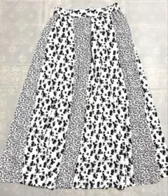 OLIVE des OLIVE 花柄 総柄 ロングスカート オリーブデオリーブ