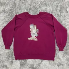 90s ヘインズ　Hanes Her Way スウェット　ラグラン　USA製