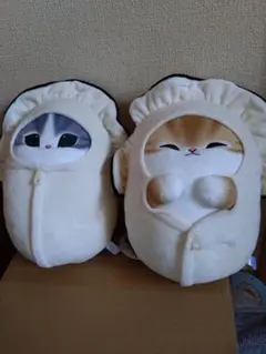 mofusand カキにゃん BIG ぬいぐるみ2種セット