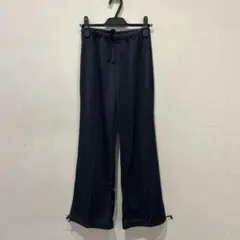 新品★ミズノレディースワイドパンツ　S ブラック