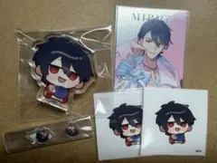 にじさんじ 夢追翔 アクリルブロック パーツ メタルカード ステッカー
