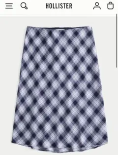 Hollister プラッド ミディマキシスカート