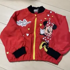 【新品未使用品】ディズニー　ミニー　キッズ　ブルゾン　アウター　110 Lics