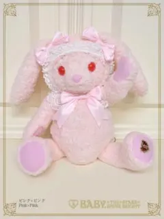 うさくみゃリュックミニミニ☆ホワイト☆エンジ☆赤リボン - メルカリ