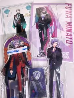 にじさんじ　不破湊　アクリルスタンド　ブロックキーホルダー　ポストカード