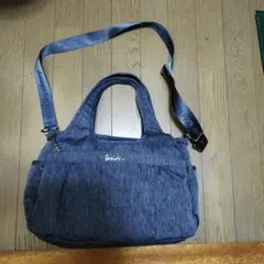 beside・u　ビサイユ デニム調　バッグ