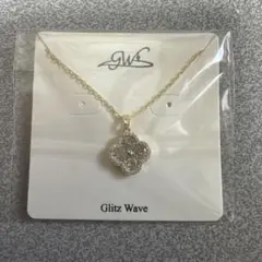 luludiy Glitz Wave ネックレス 四葉